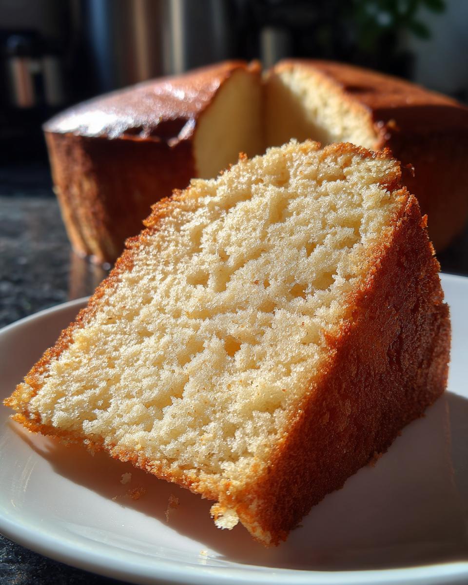 Vanilla Sponge Cake - detail 1