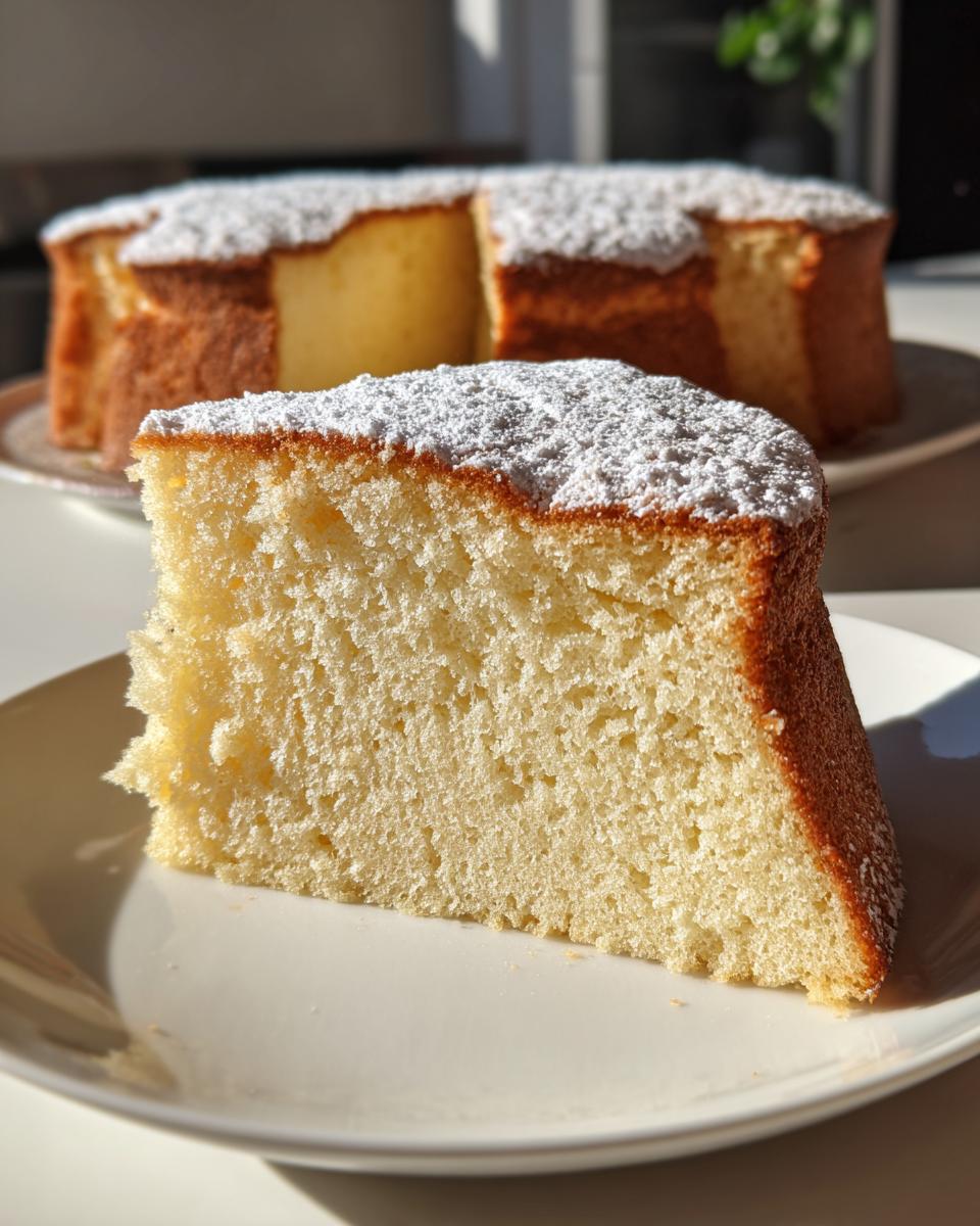 Vanilla Sponge Cake - detail 2