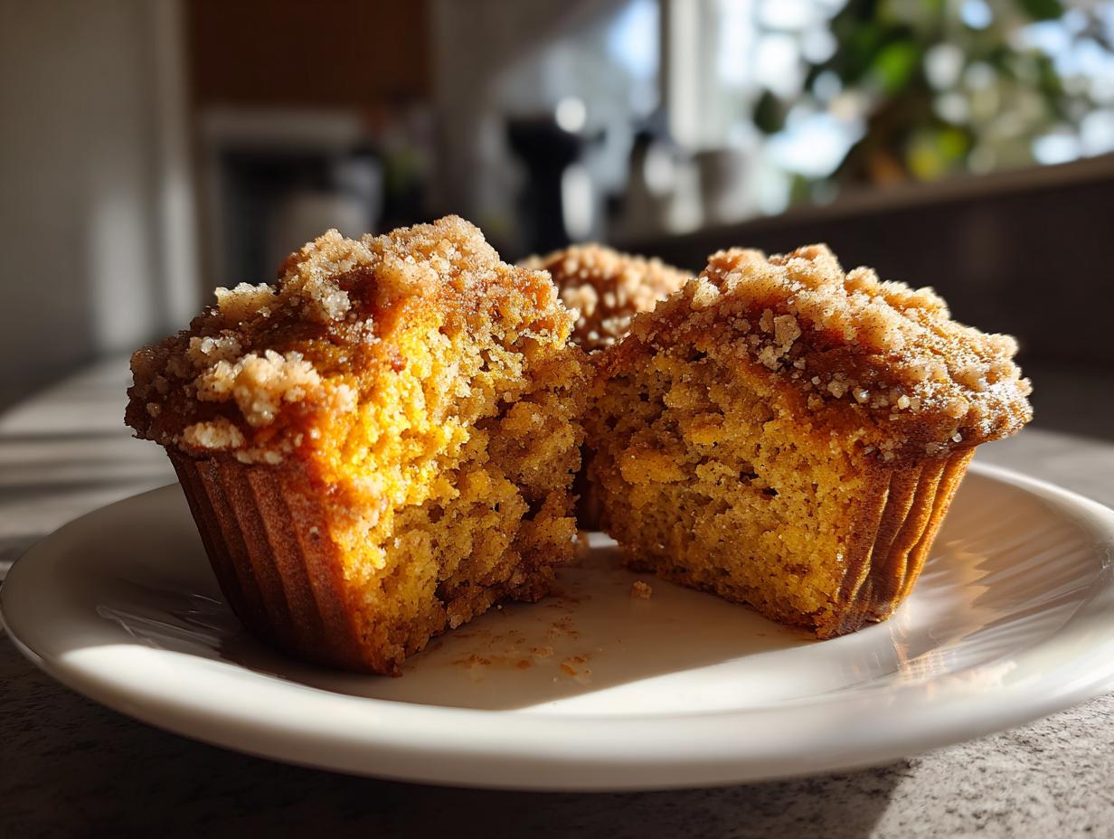 Irresistible Pumpkin Spice Crumble Muffins in 40 Minutes