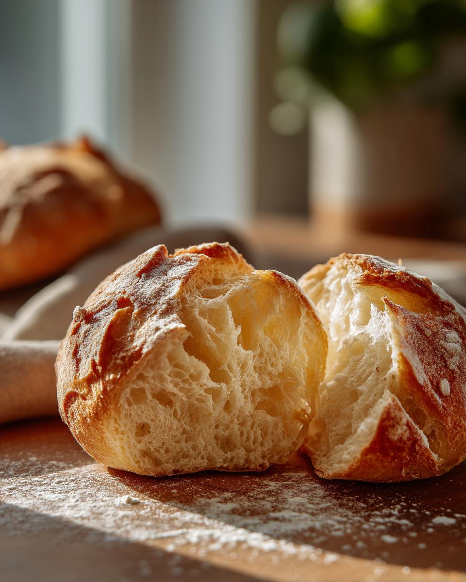 6-Ingredient Gluten Free Bread Rolls - detail 3