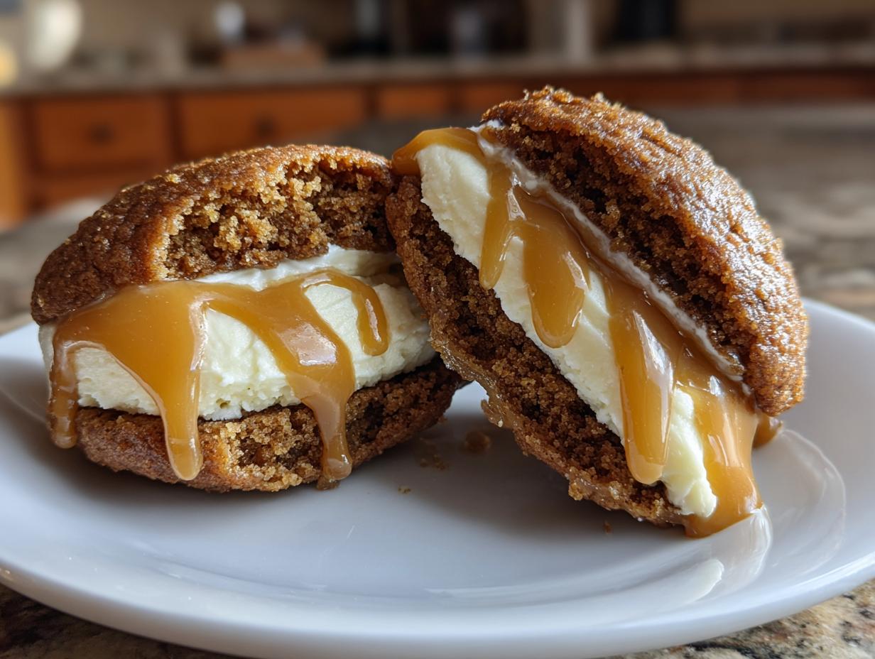 Apple Cider Whoopie Pie Cookies with Caramel: 4 Fall Tips