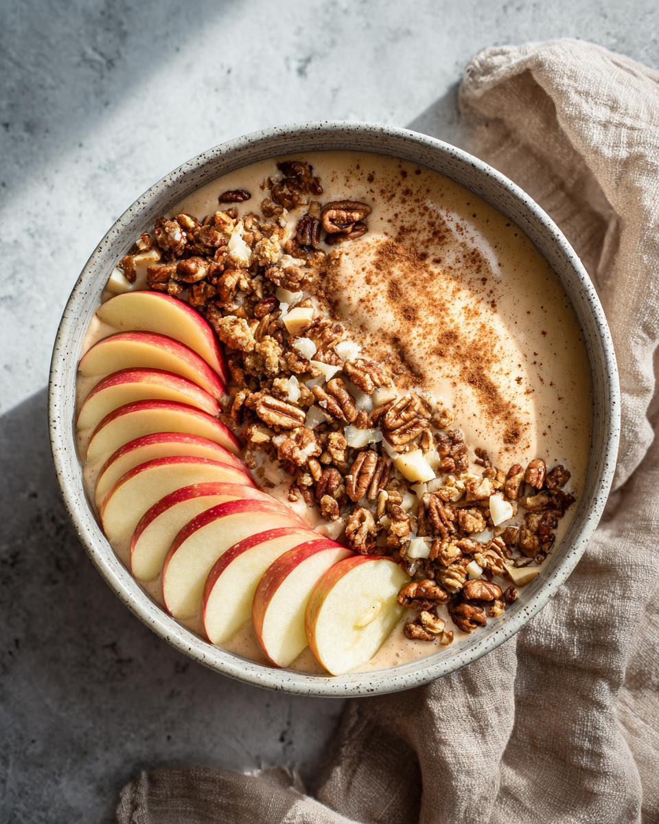 Apple Cinnamon Smoothie Bowl - detail 1
