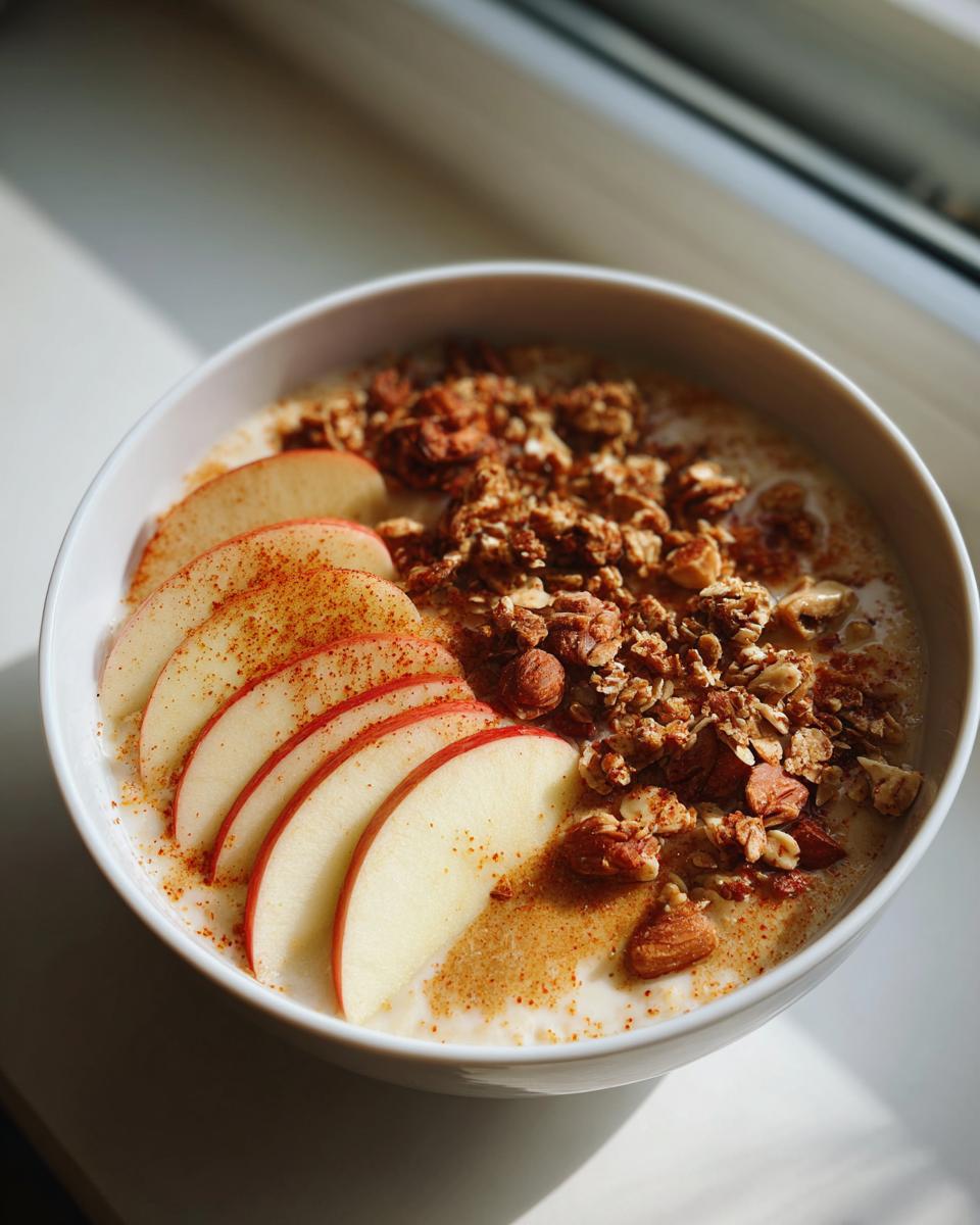 Apple Cinnamon Smoothie Bowl - detail 2