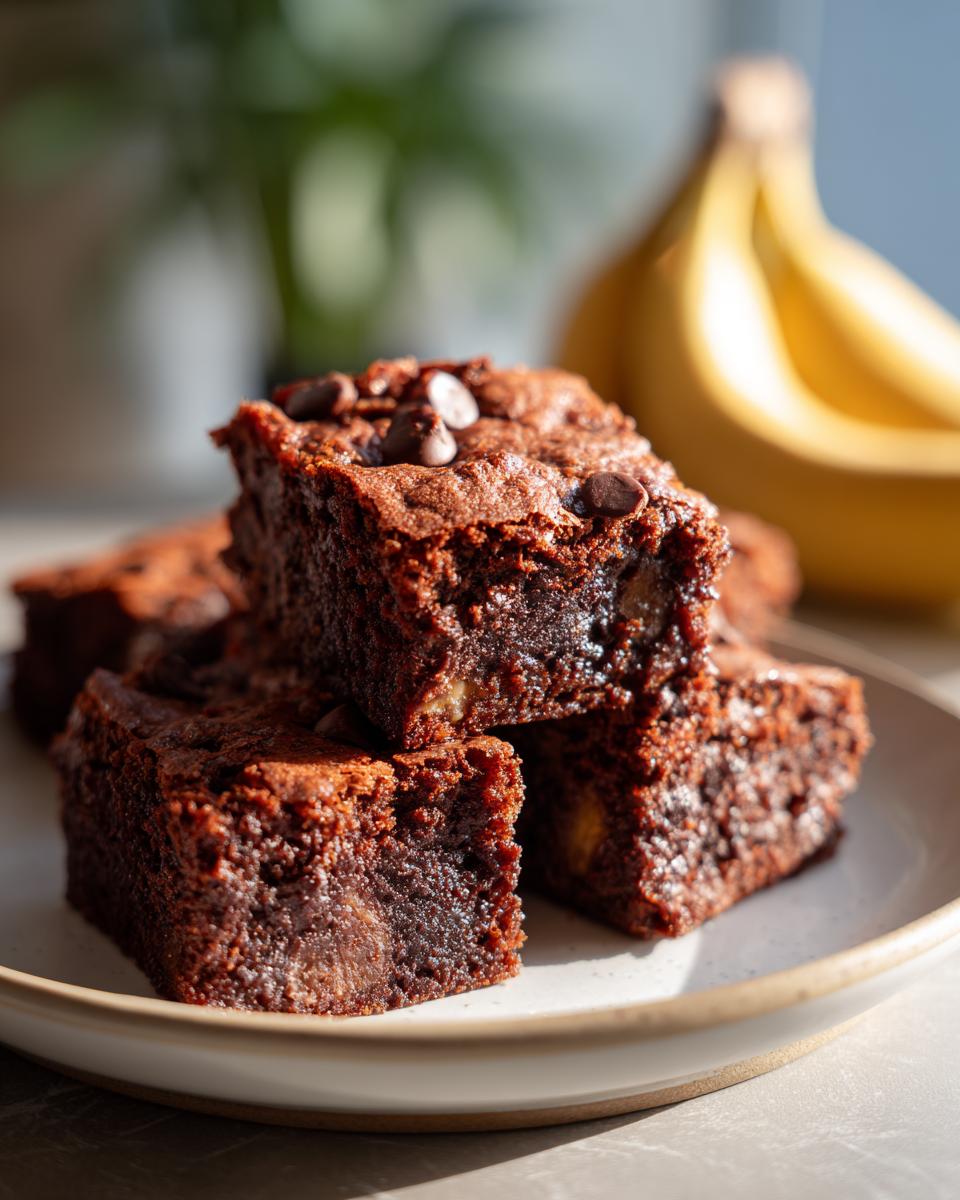 Banana Brownies - detail 2