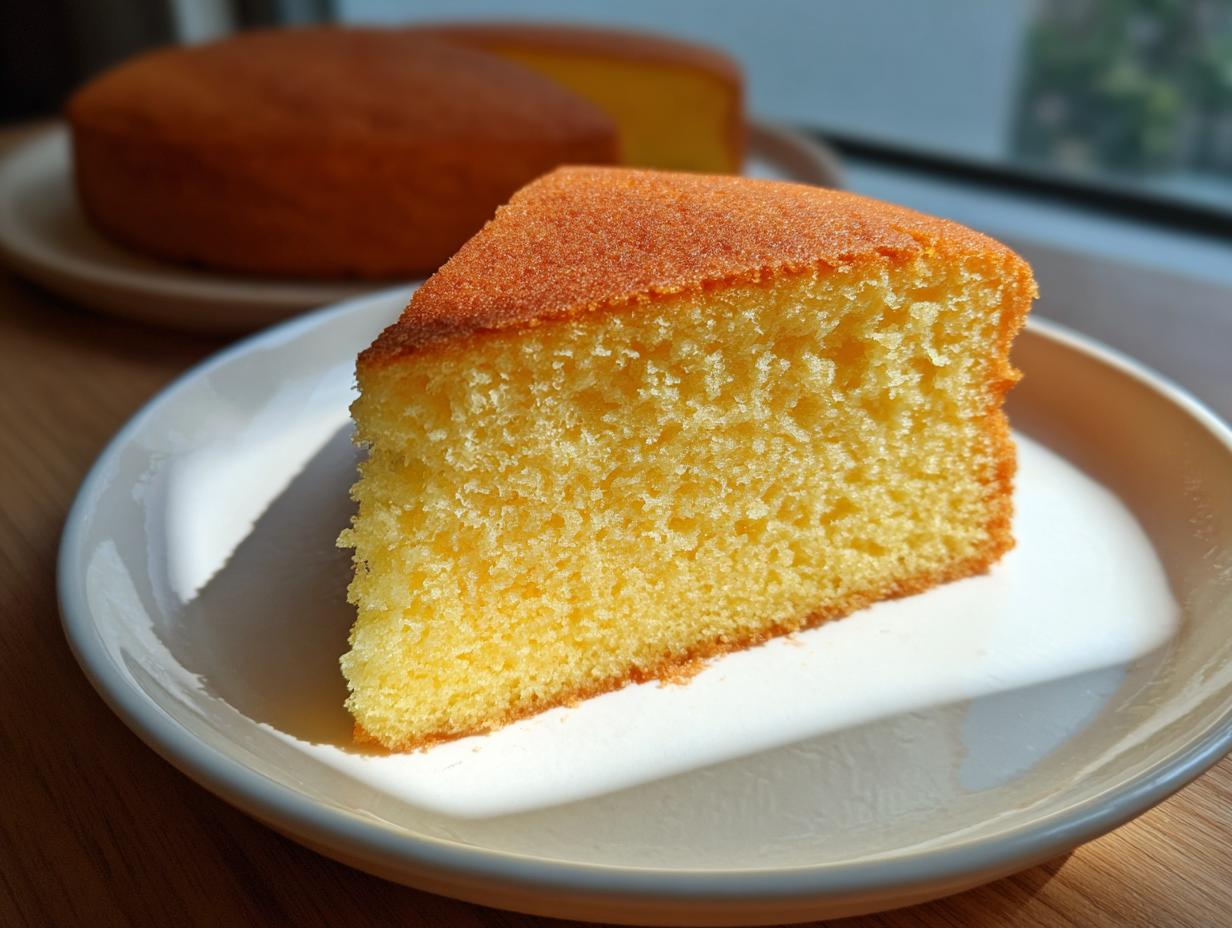 Delicious Castella Cake in 4 Steps