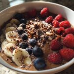 Chocolate Chai Smoothie Bowl