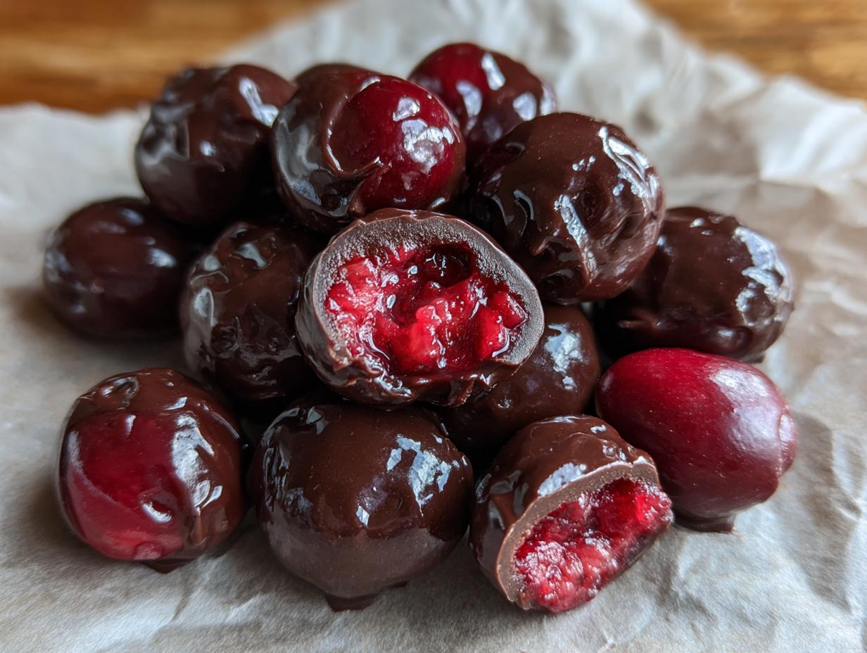 Chocolate Covered Cranberry Sauce: 1 Holiday Disaster