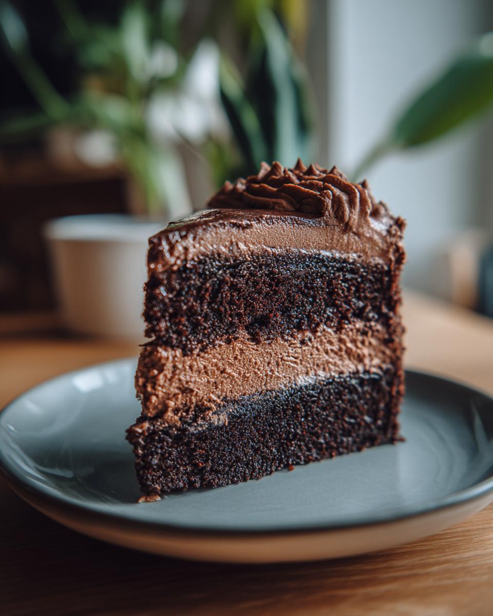 Chocolate Mousse Cake - detail 2