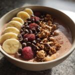 Chocolate Peanut Butter Smoothie Bowl