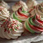 Christmas Meringue Cookies