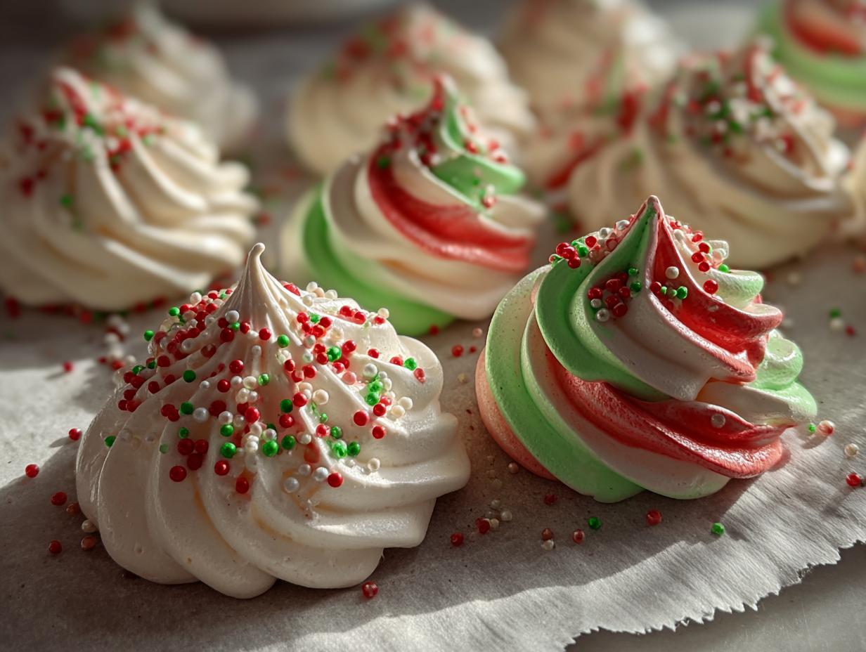 Christmas Meringue Cookies: 3 Secrets to Adorable Joy