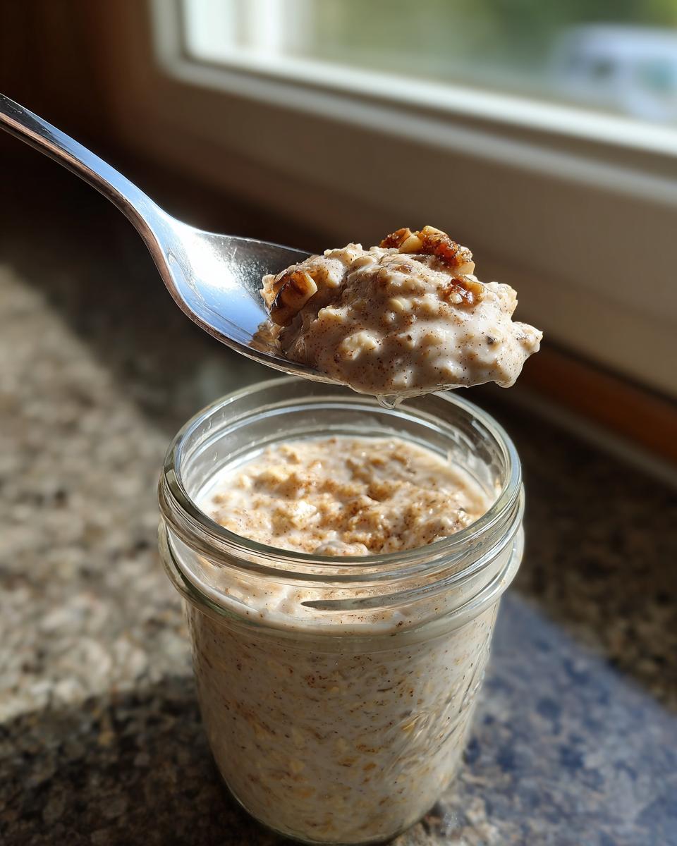 Cinnamon Roll Overnight Oats - detail 2