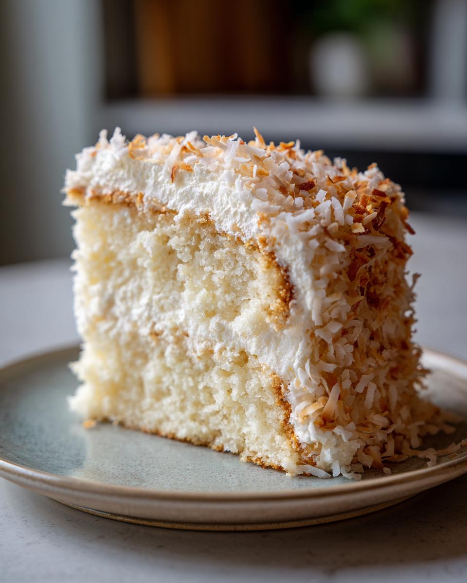 Coconut Cloud Cake - detail 1