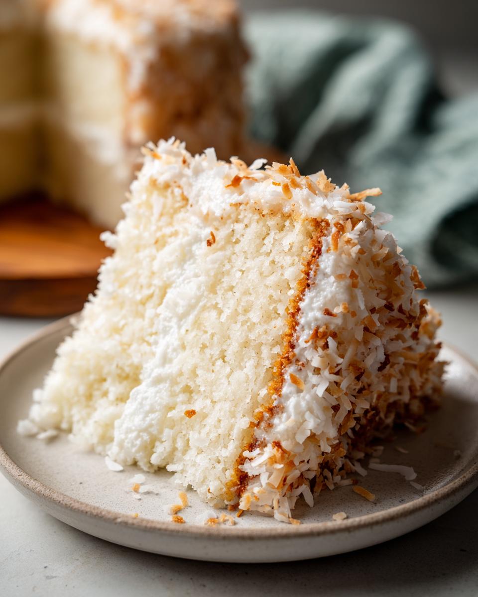 Coconut Cloud Cake - detail 2