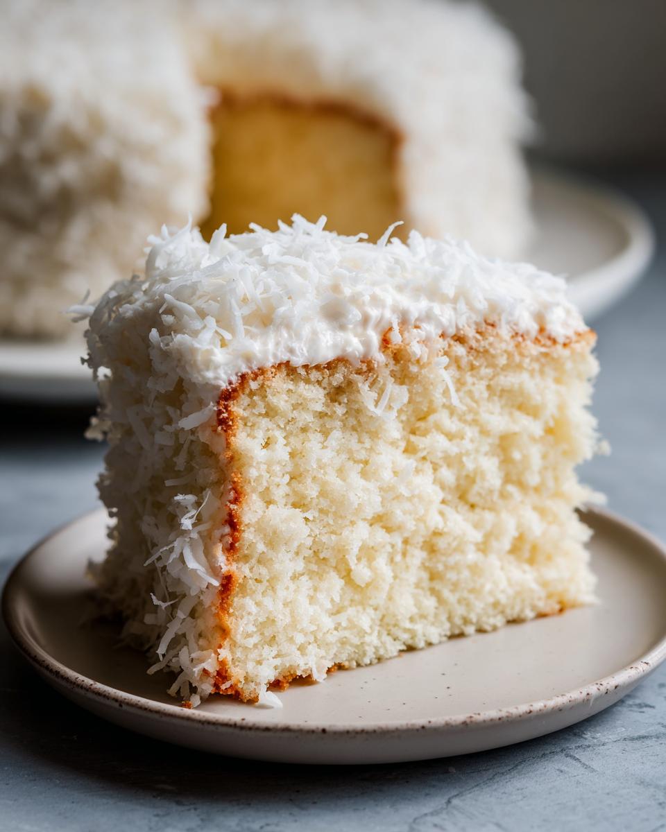 Coconut Cloud Cake - detail 3