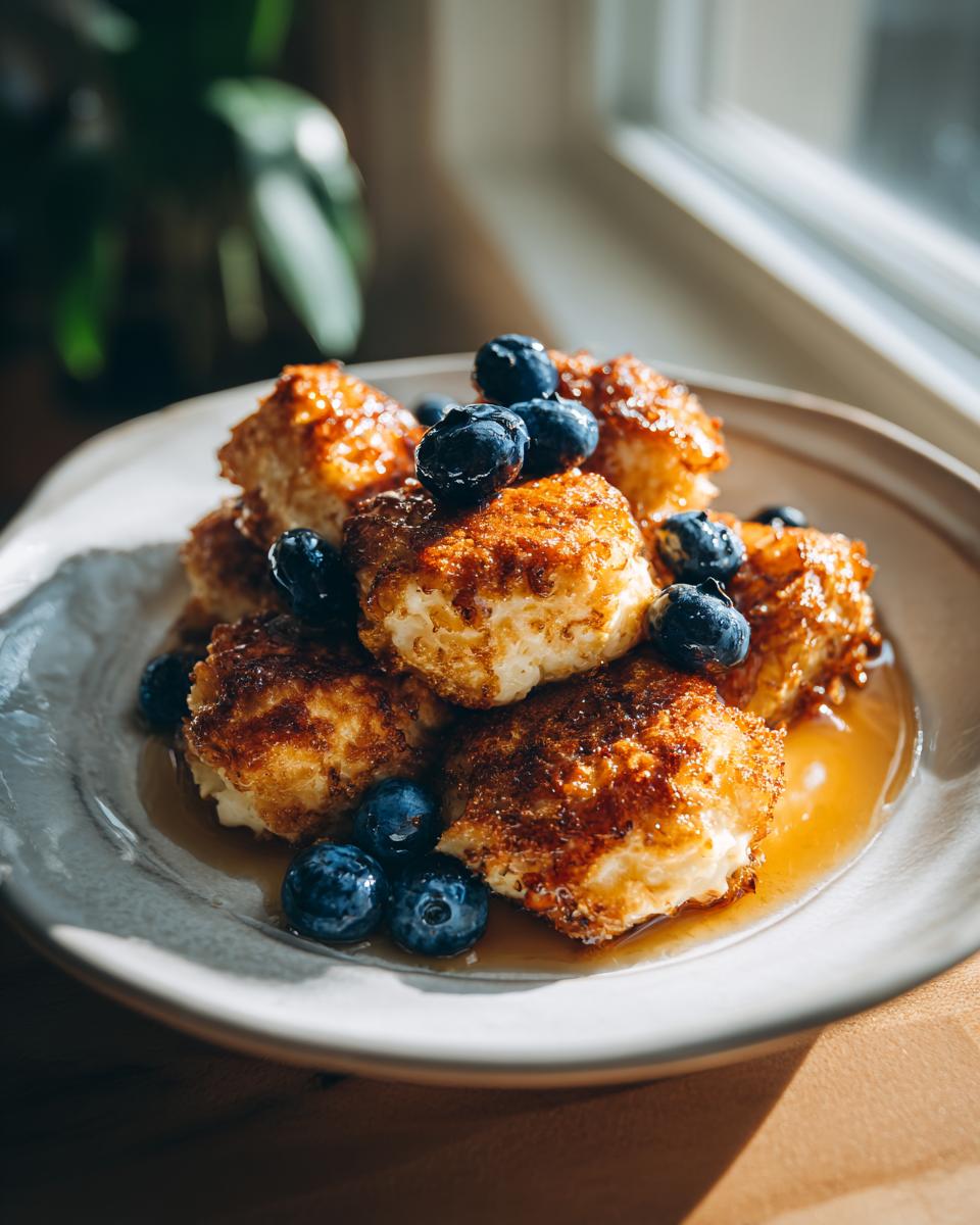 Cottage Cheese Pancake Bites - detail 3