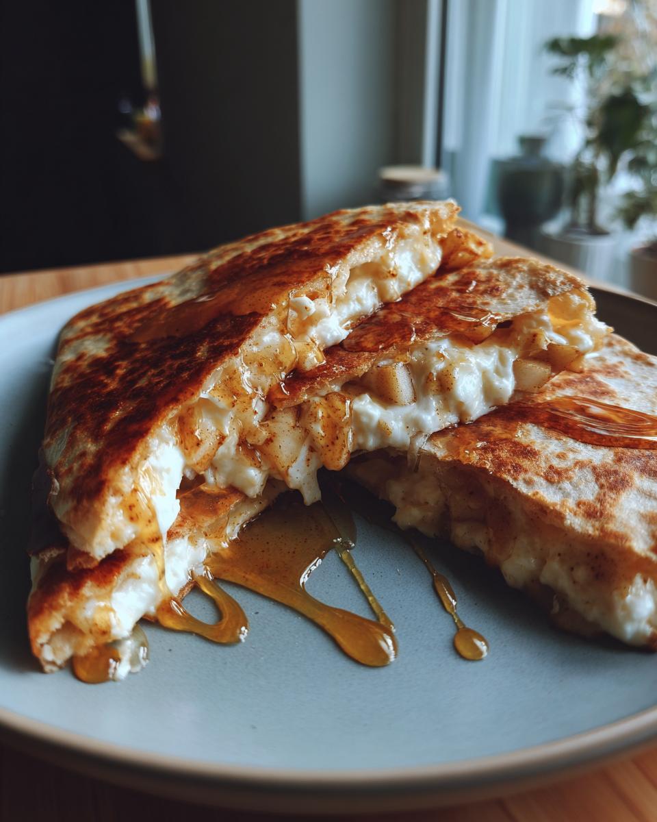 Cozy Apple Cinnamon Breakfast Quesadillas - detail 1