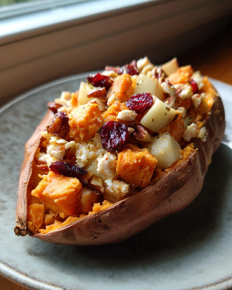 Cranberry Apple Twice-Baked Sweet Potatoes - detail 1