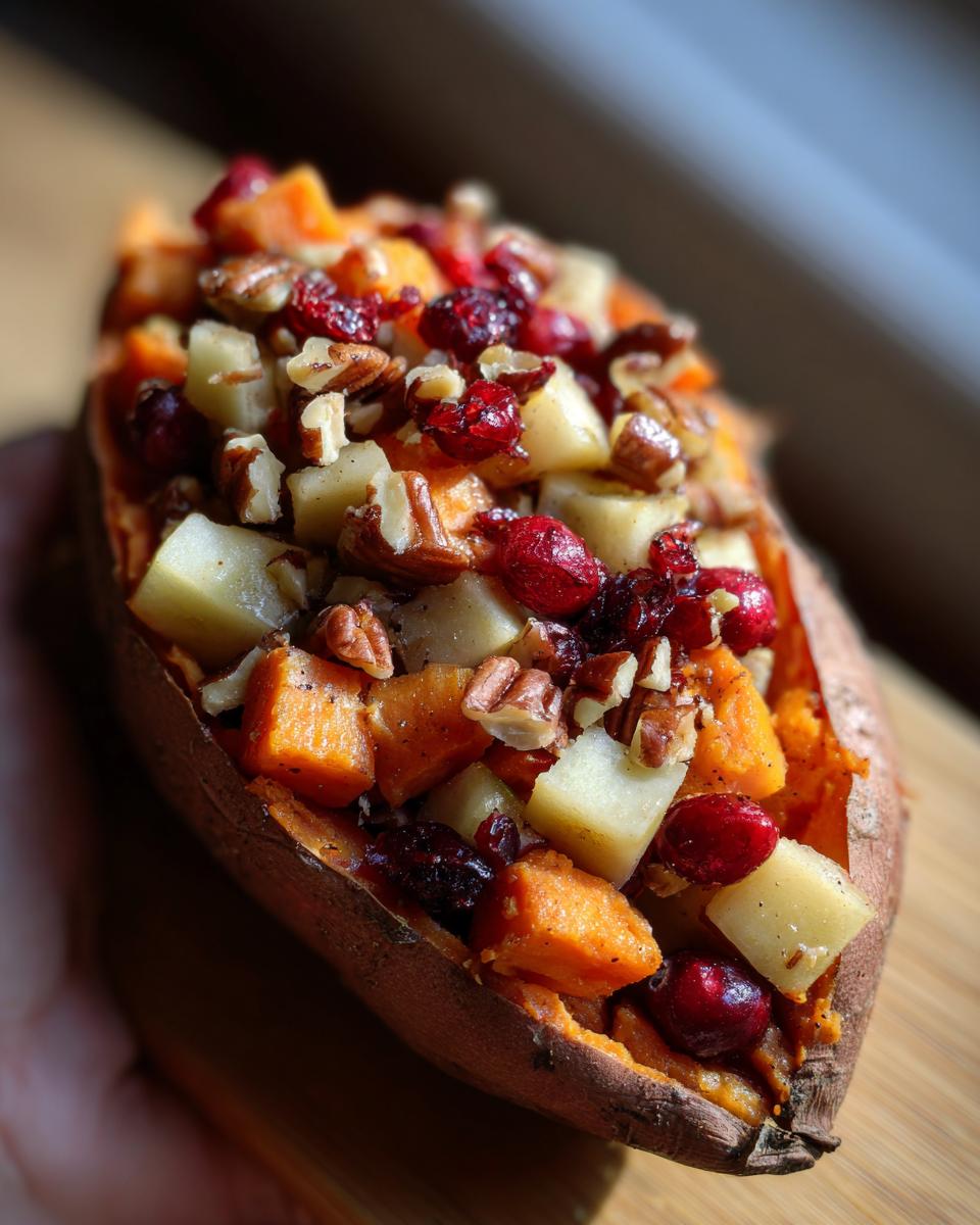 Cranberry Apple Twice-Baked Sweet Potatoes - detail 3