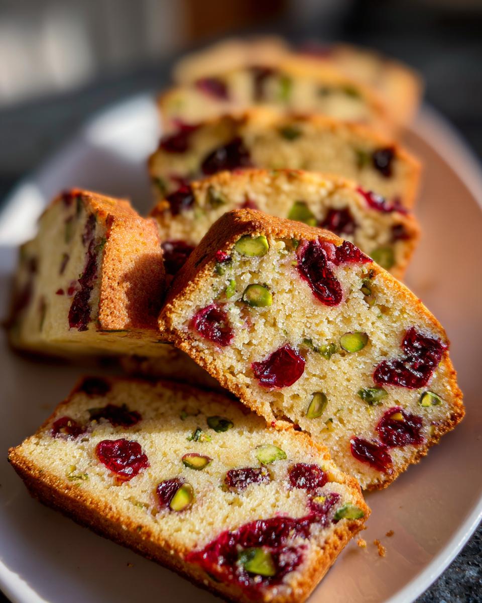 Cranberry Pistachio Shortbread Cookies - detail 3