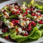 Easy Winter Salad With Greens And Pomegranate Seeds