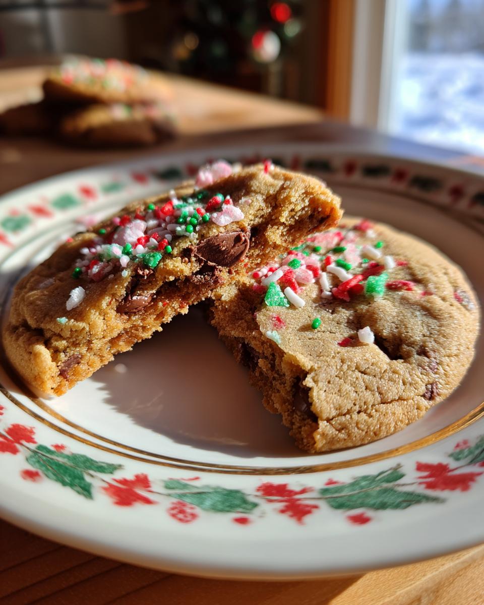 Easy Winter Wonderland Chocolate Chip Cookies - detail 1