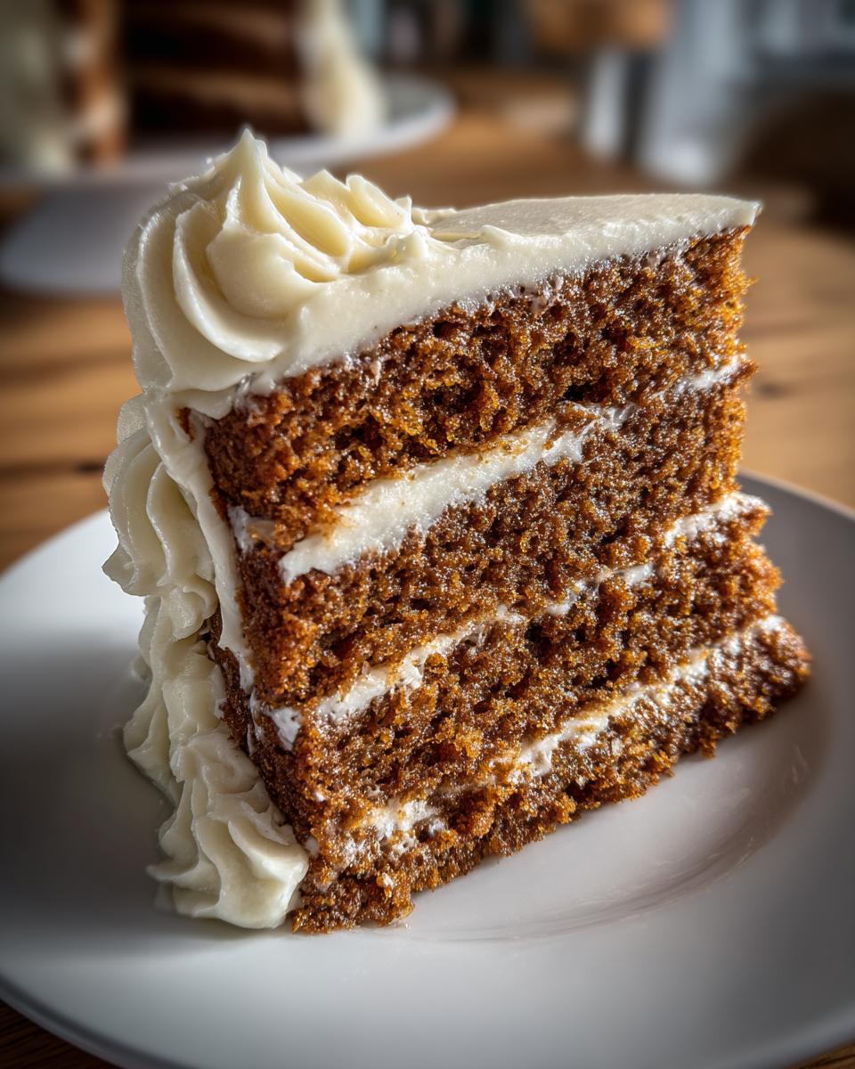 Gingerbread Cake with Cream Cheese Frosting - detail 1
