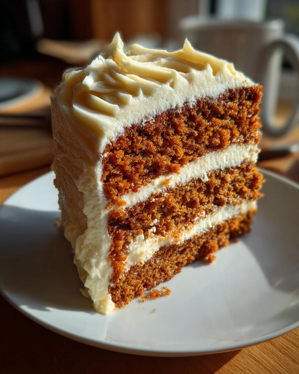 Gingerbread Cake with Cream Cheese Frosting - detail 2