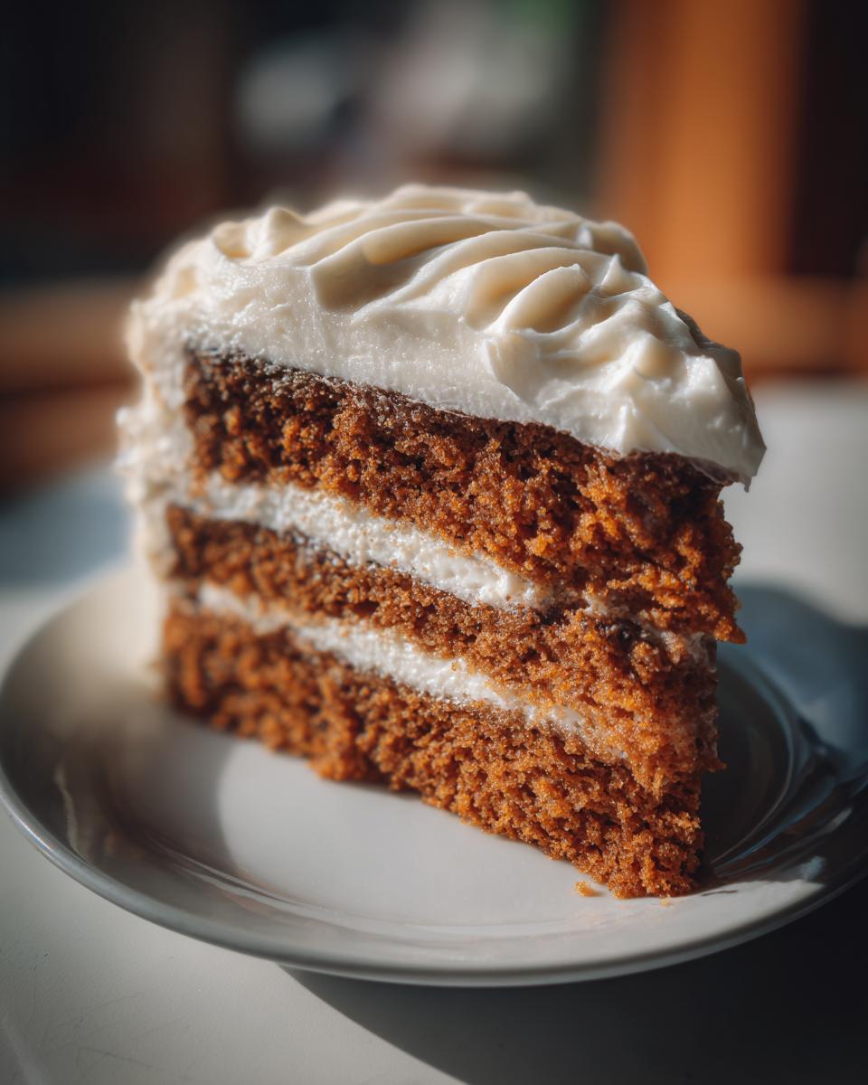 Gingerbread Cake with Cream Cheese Frosting - detail 3