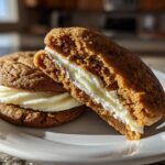 Gingerbread Cheesecake Cookies