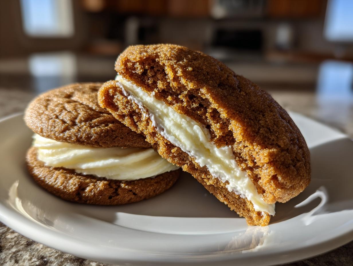 Gingerbread Cheesecake Cookies: 1 Unforgivable Mistake