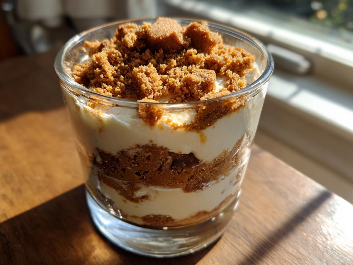 Unbelievable Gingerbread Cheesecake Parfait in 30 Minutes