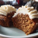 Gingerbread Cupcakes with Cream Cheese Frosting