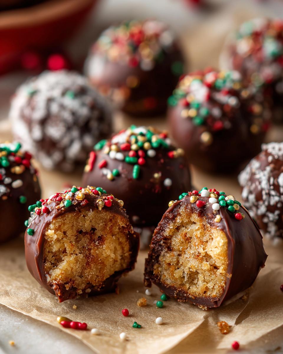 Gingerbread Truffles - detail 2