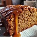 Granny’s Gingerbread Cake with Caramel Sauce