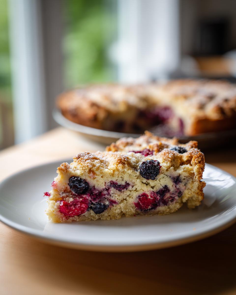 High Protein Triple Berry Bake - detail 2