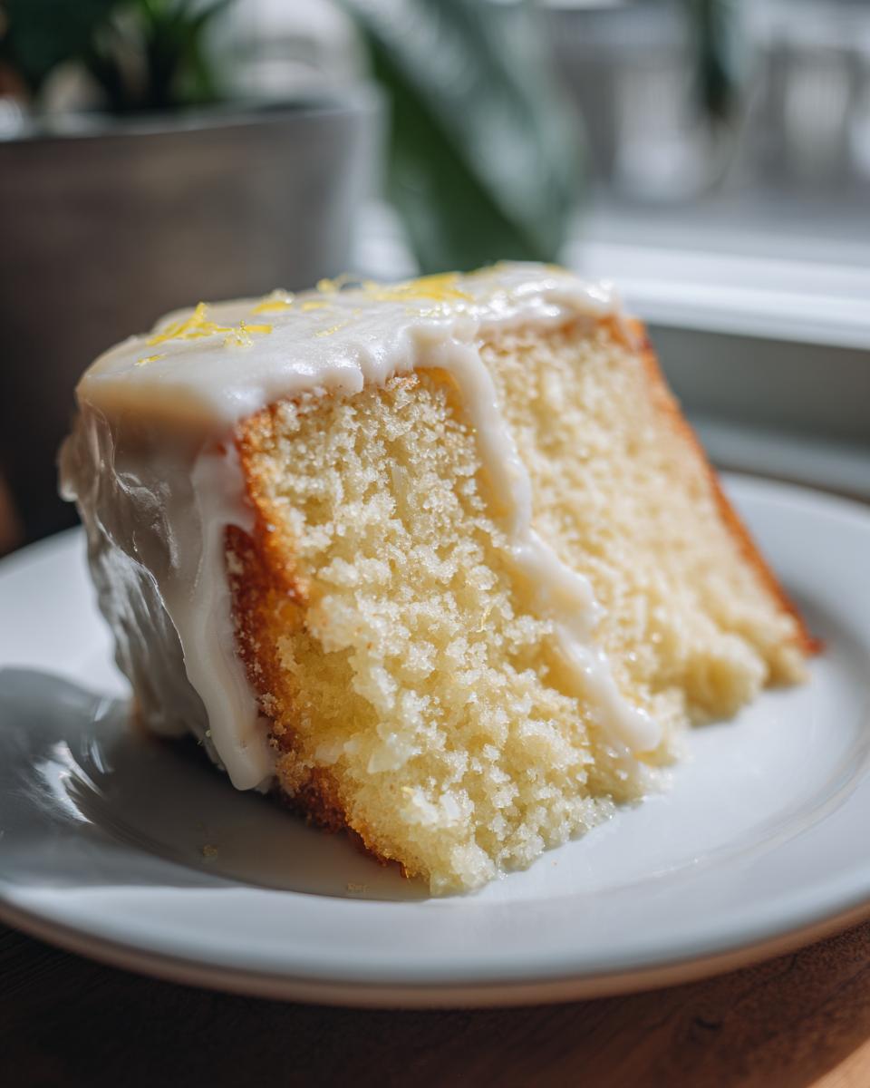 Key Lime Cake - detail 1