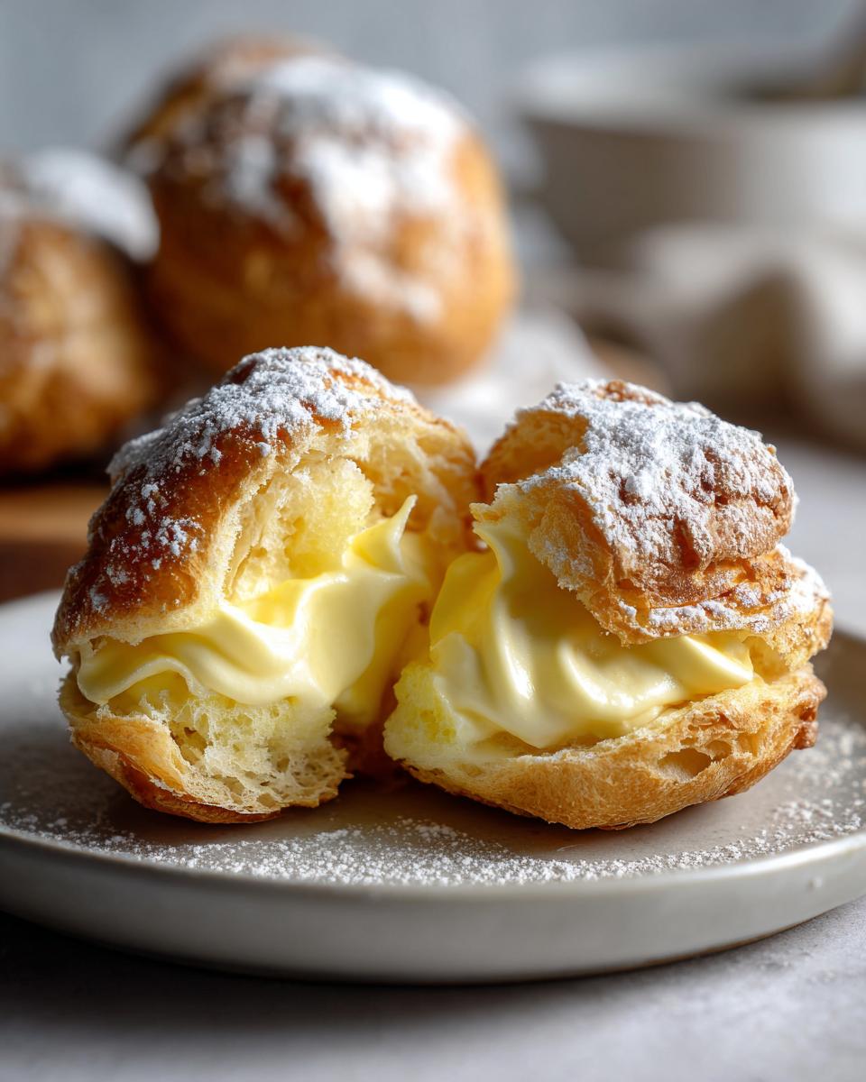 Lemon Cream Puffs - detail 3