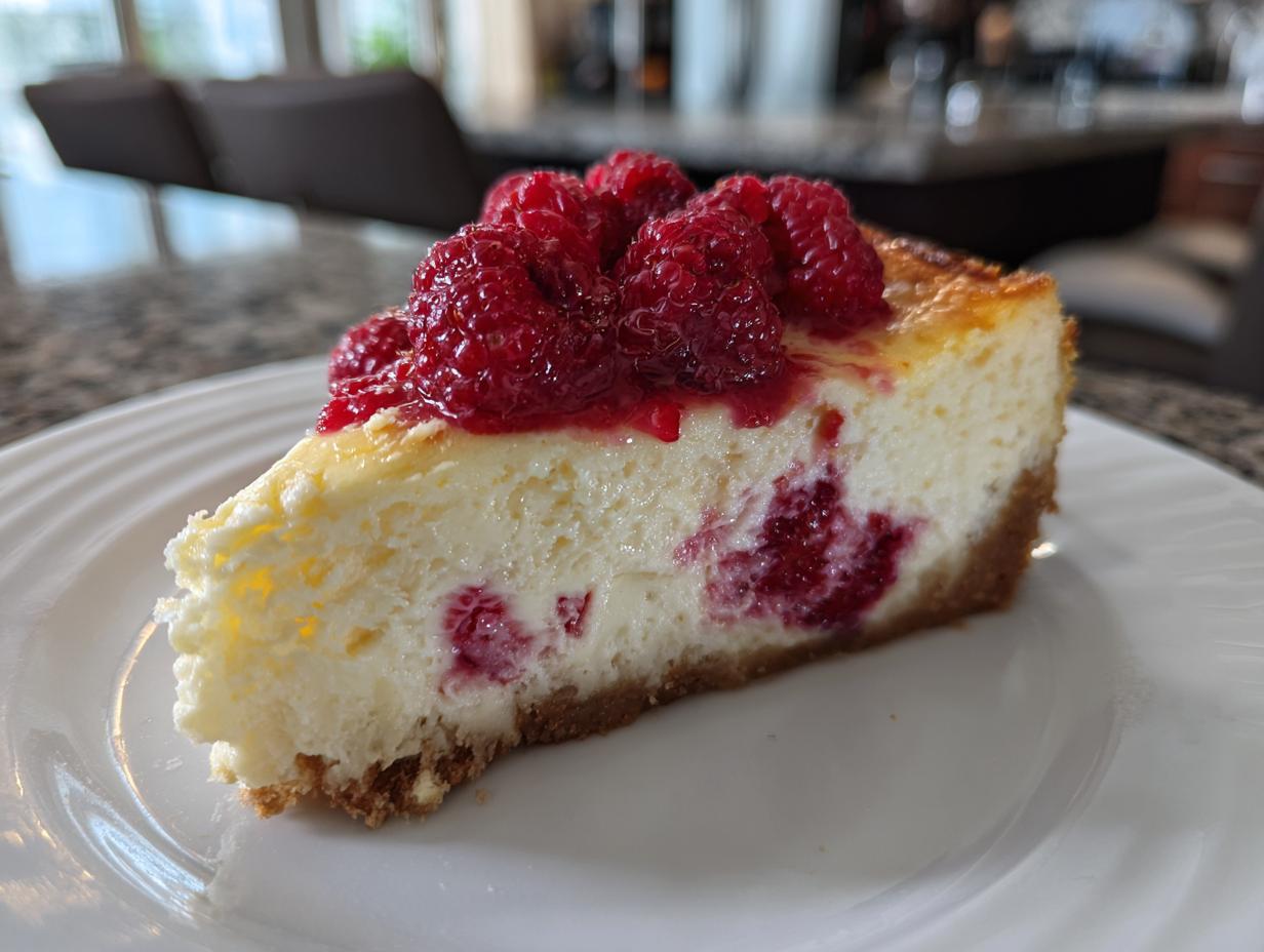 Lemon Raspberry Cheesecake: Conquer This Delicious Sin