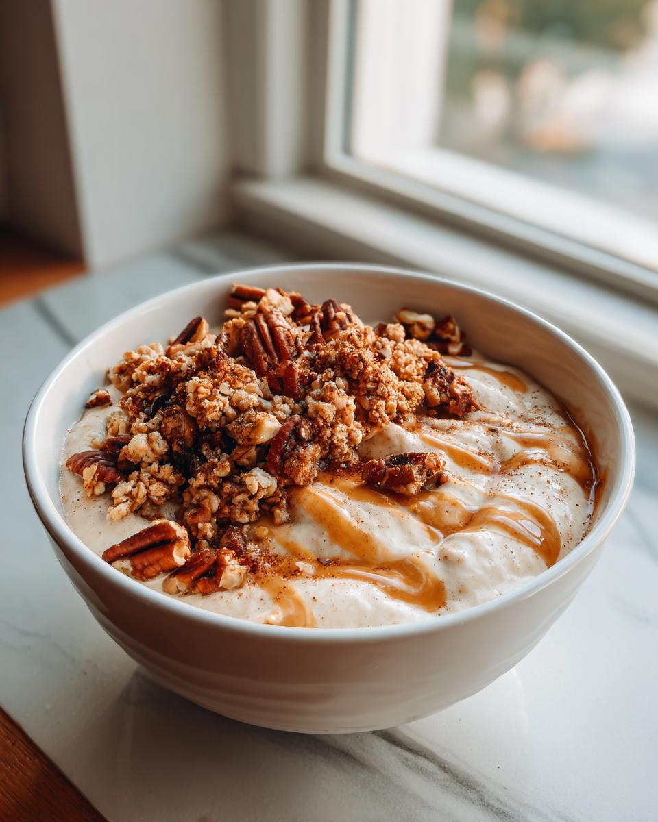 Maple Pecan Smoothie Bowl - detail 2
