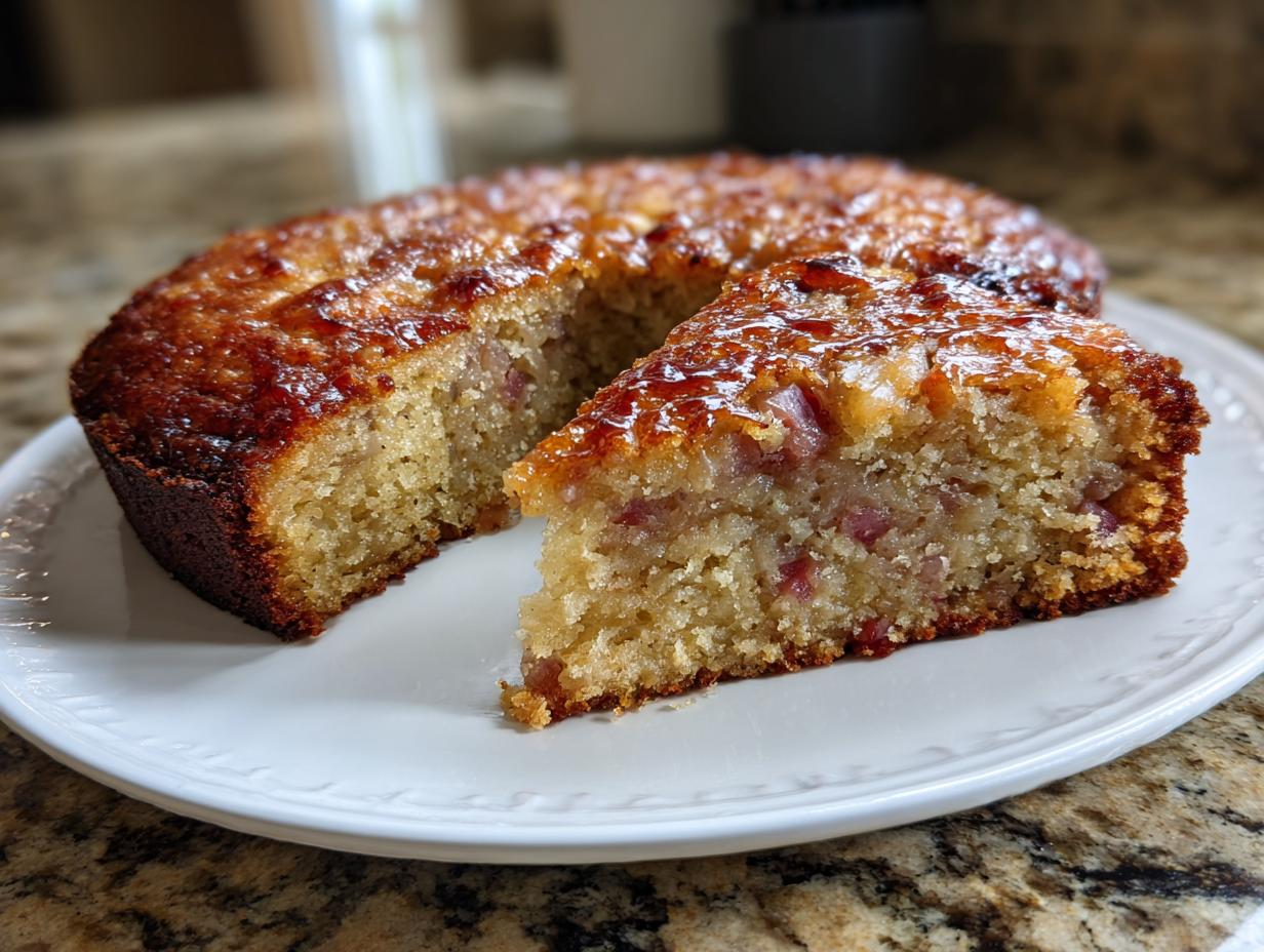 Grandma’s Incredible Old-Fashioned Rhubarb Cake Recipe