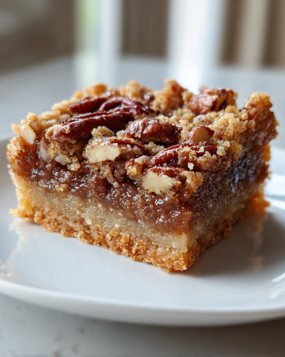 Pecan Pie Bars - detail 2