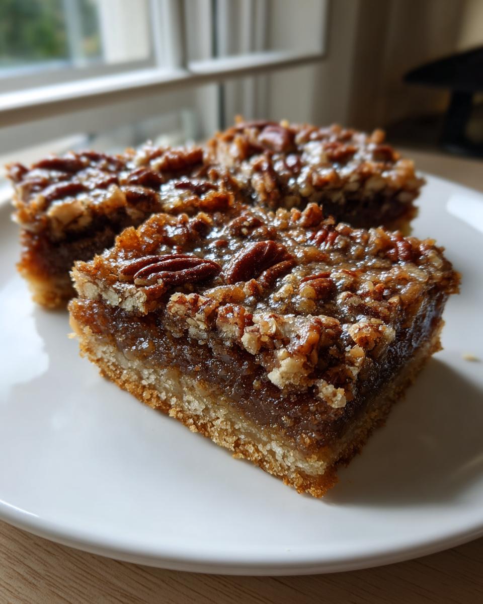 Pecan Pie Bars - detail 3