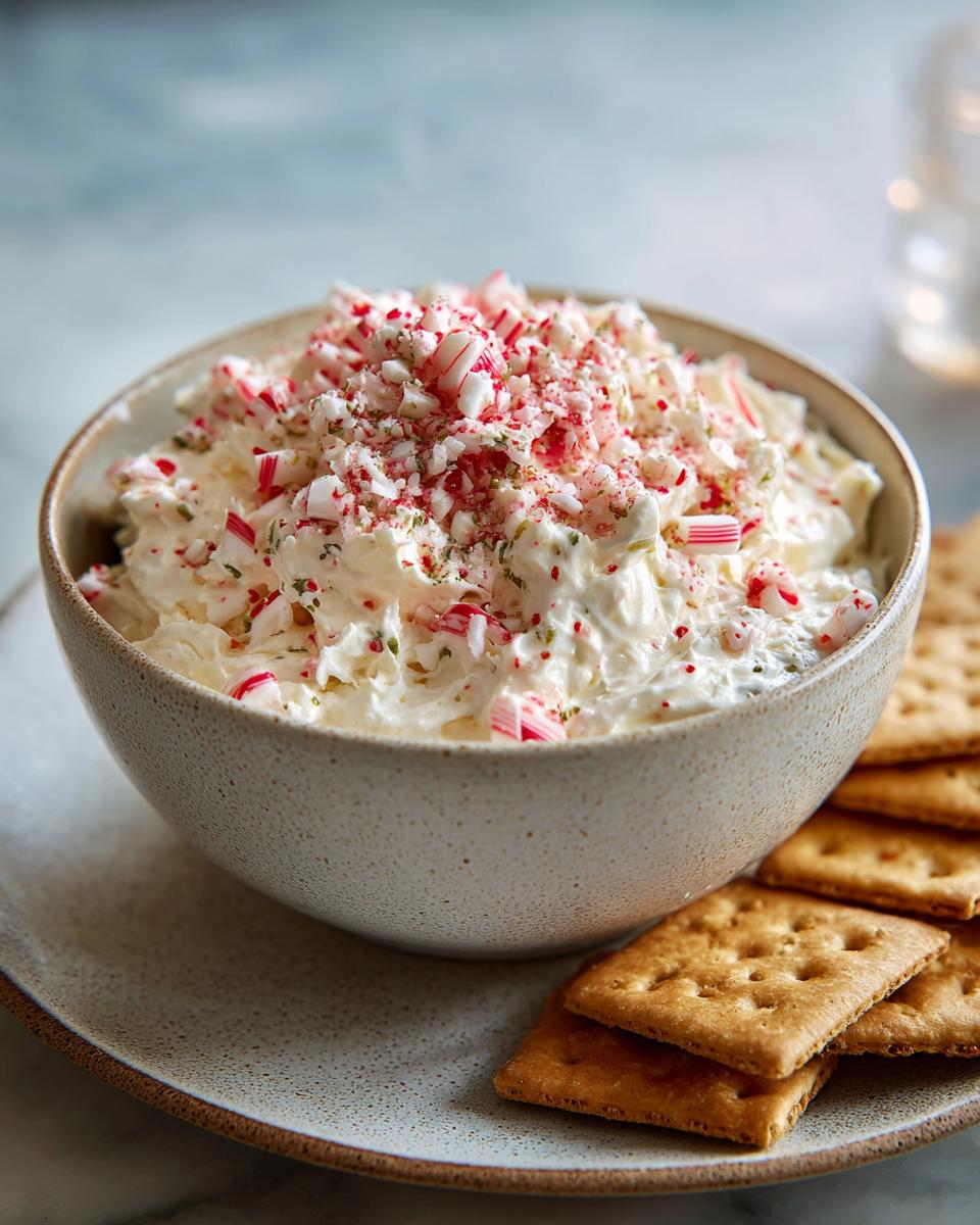 Peppermint Cheesecake Dip - detail 3
