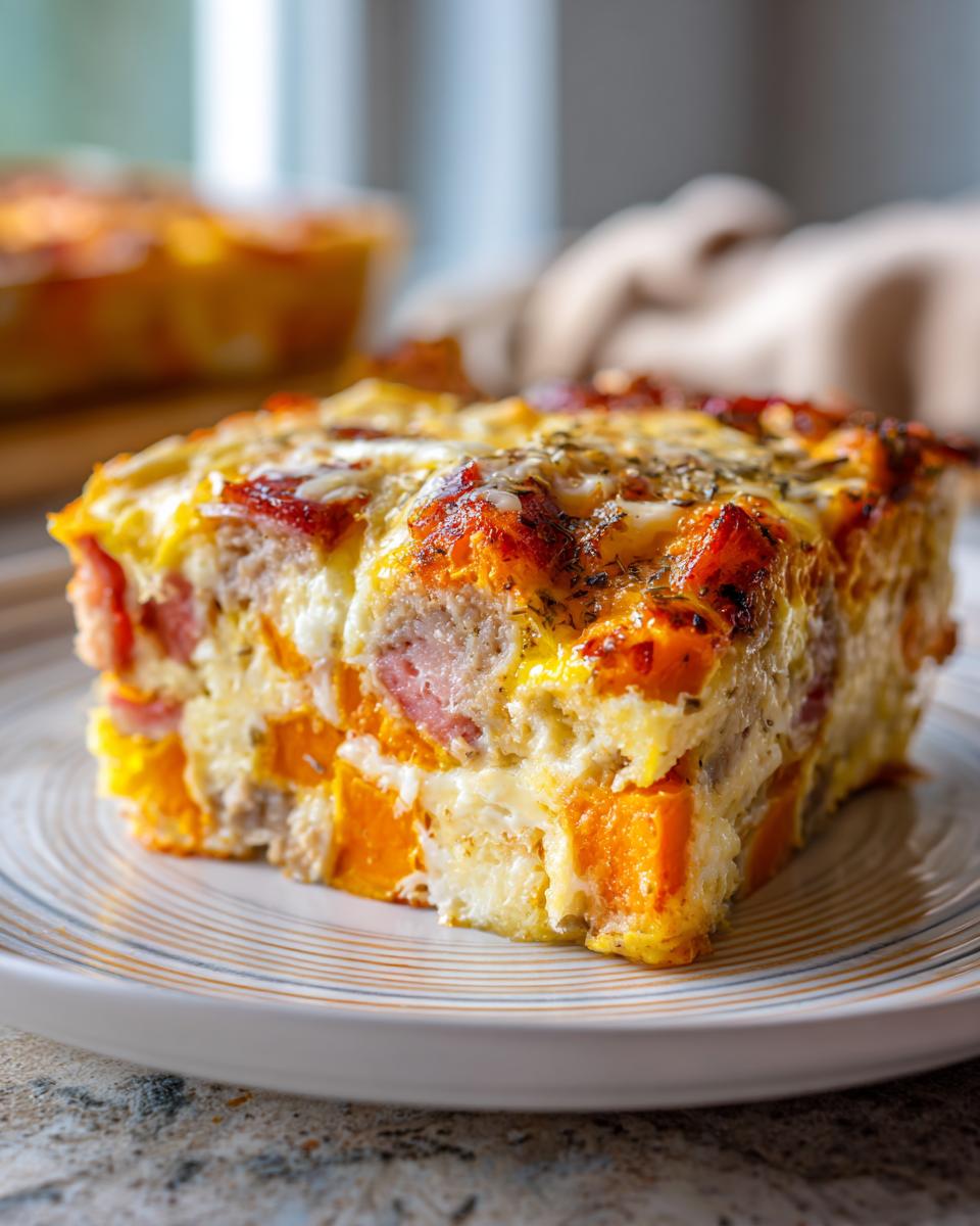 Protein-Packed Sweet Potato Egg Casserole - detail 1