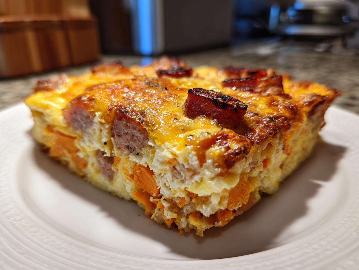 Protein-Packed Sweet Potato Egg Casserole: Ditch Sad Breakfast