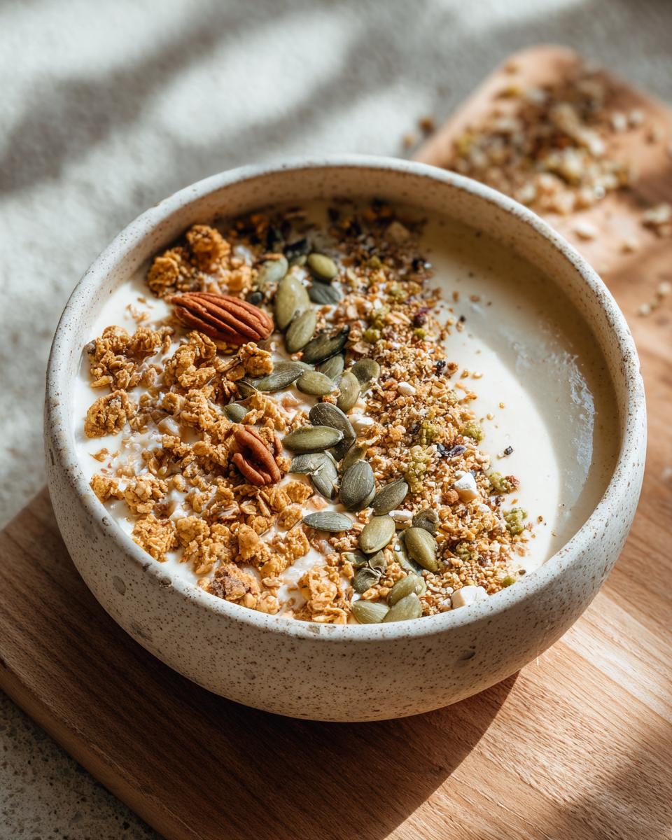 Pumpkin Pie Smoothie Bowl - detail 3