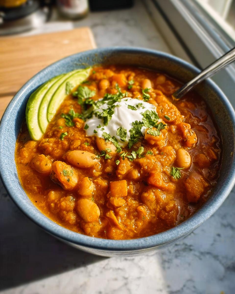 Pumpkin White Bean Chili - detail 2