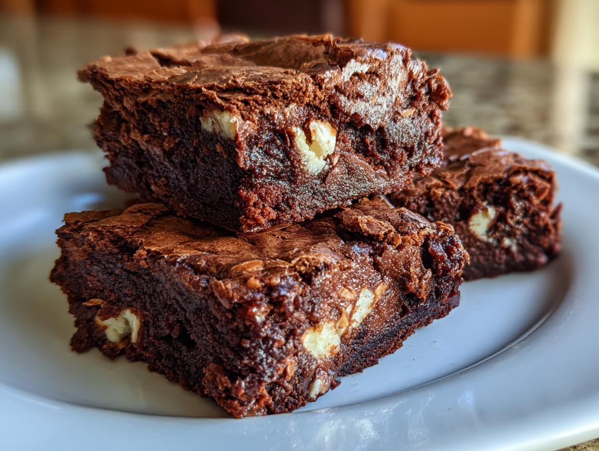 Sinful Red Velvet Brownies, Just 25 Minutes