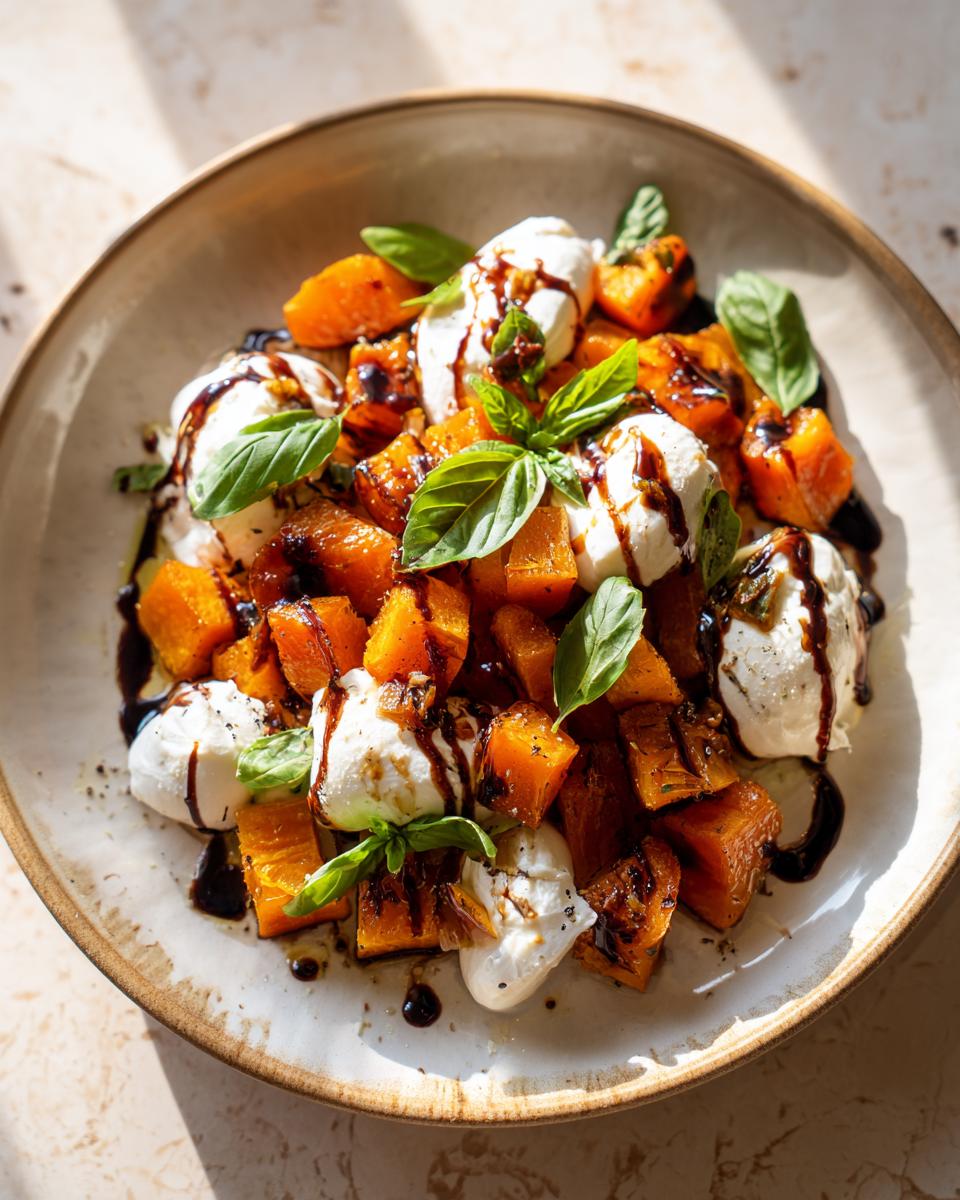 Roasted Pumpkin With Burrata - detail 3